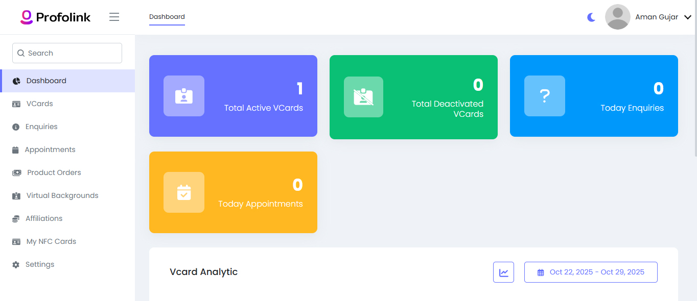 Dashboard Preview